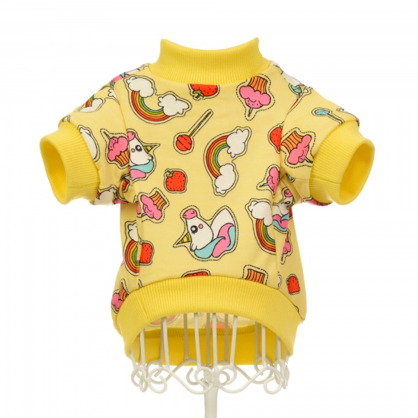 Pupcakes and Rainbows Dog Sweatshirt
